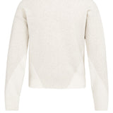 Trui met colorblock-effect