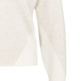 Trui met colorblock-effect
