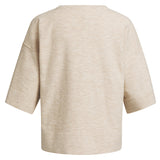 Oversized knitted t-shirt