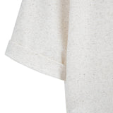 Sweatshirt with rolled cuffs