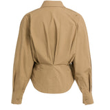 Blouse met tailleaccent