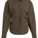Blouse met tailleaccent