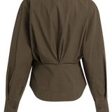 Blouse met tailleaccent