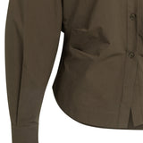 Blouse met tailleaccent