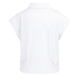Sleeveless jersey blouse