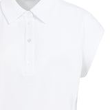 Sleeveless jersey blouse