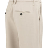 Broek met taillebanddetail