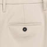 Broek met taillebanddetail