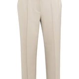 Broek met taillebanddetail