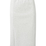 Midi skirt with slit