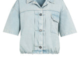 Oversized denim jacket