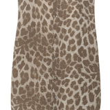 Sleeveless top with print