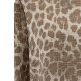 Sleeveless top with print