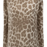 Sleeveless top with print