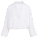 Blouse met ballonzoom