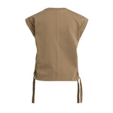 Top met koorddetails