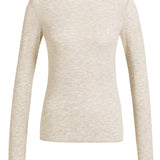 Long sleeve top with round neck