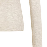 Long sleeve top with round neck