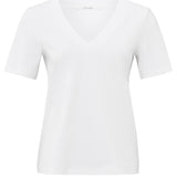 T-shirt with V-neck