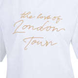 01-719081-602 T-shirt met flockprint