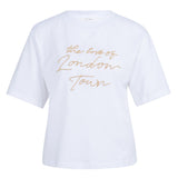 01-719081-602 T-shirt met flockprint