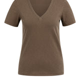 T-shirt met licht gewassen effect