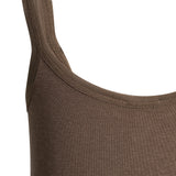 Ribbed singlet