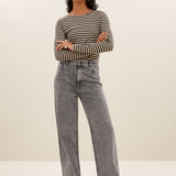 Basic longsleeve stripe top