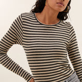 Basic longsleeve stripe top
