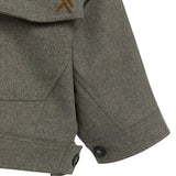 Oversized wollen jack