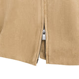 Oversized suedine jasje