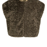 Bodywarmer met capuchon
