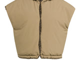Bodywarmer met capuchon