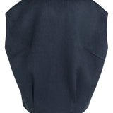 Oversized bodywarmer van wolmix