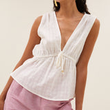 meryl dobby top