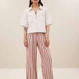 philipe twill top