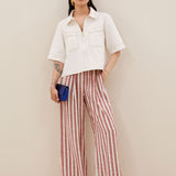 philipe twill top