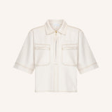 philipe twill top