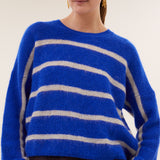 vide stripe pullover