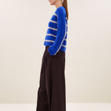 vide stripe pullover