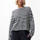 Soft striped knit