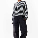 Soft striped knit