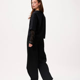 Loose fit Tshirt with sequins sleeves