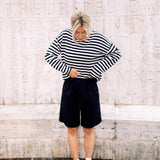 Soft striped knit
