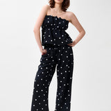 Dotted spaghetti top