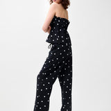 Dotted spaghetti top