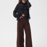 Karo wide leg jeans