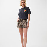 Leopard shorts