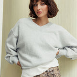 Sweater with Vneck