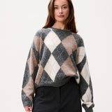 Argyle knit